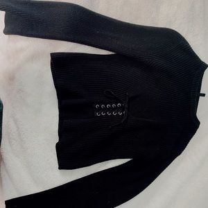 Black knit sweater from H&M size XS .